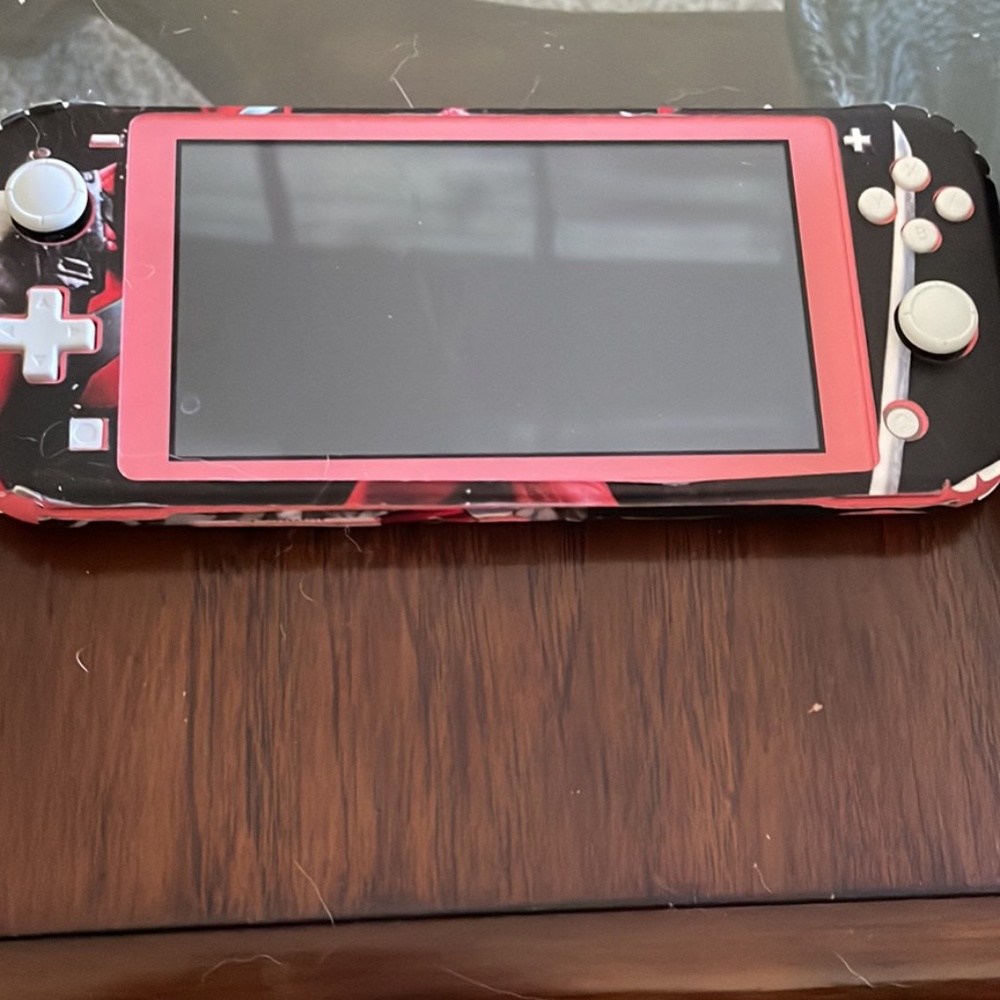 Nintendo switch lite with case